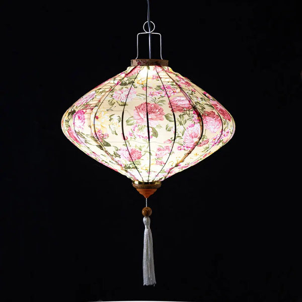 Flower Print Lantern-ToShay.org