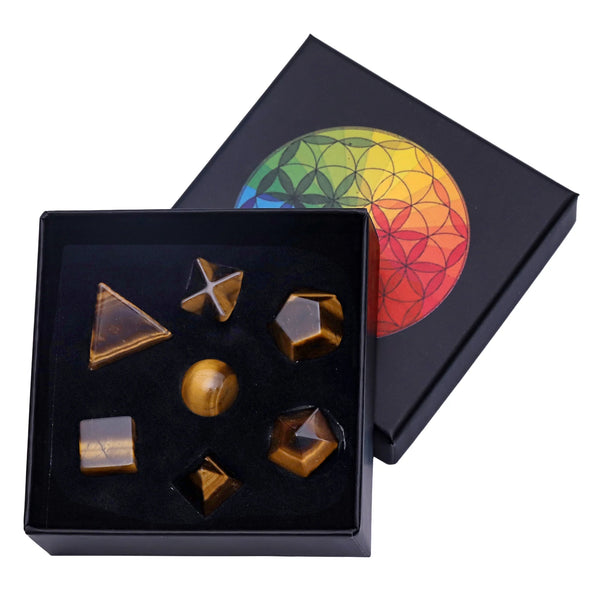 Crystal Platonic Solids-ToShay.org