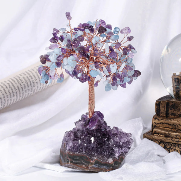 Mixed Quartz Crystal Trees-ToShay.org