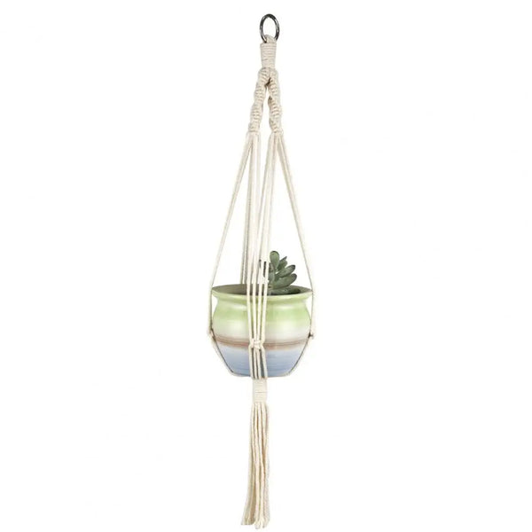 Macrame Hanging Plant Holder-ToShay.org