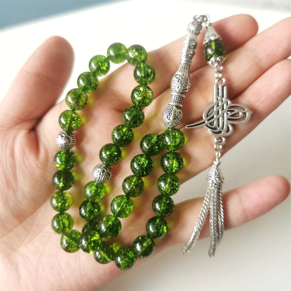 Green Quartz Prayer Beads-ToShay.org