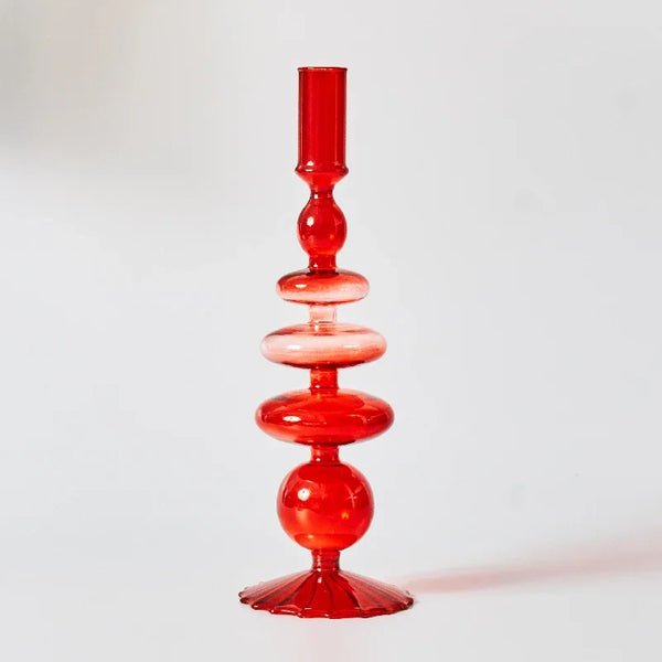 Glass Candlesticks-ToShay.org