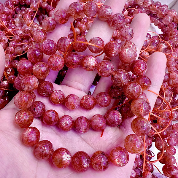 Orange Sunstone Bead Bracelets-ToShay.org