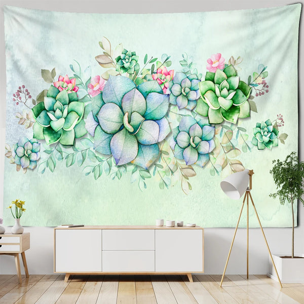 Flower Art Tapestry-ToShay.org