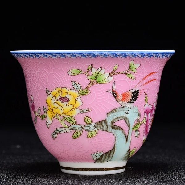 Glazed Porcelain Tea Cup-ToShay.org