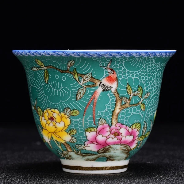 Glazed Porcelain Tea Cup-ToShay.org