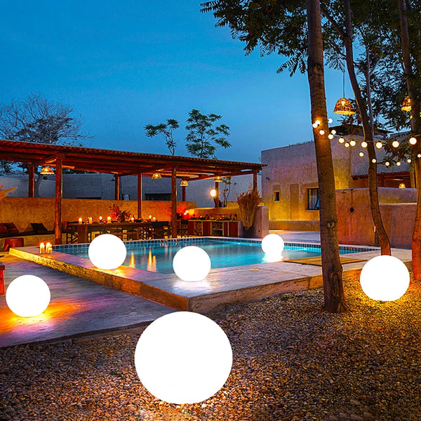 Floating Garden Ball Lights-ToShay.org