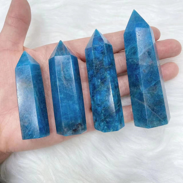 Blue Apatite Point-ToShay.org