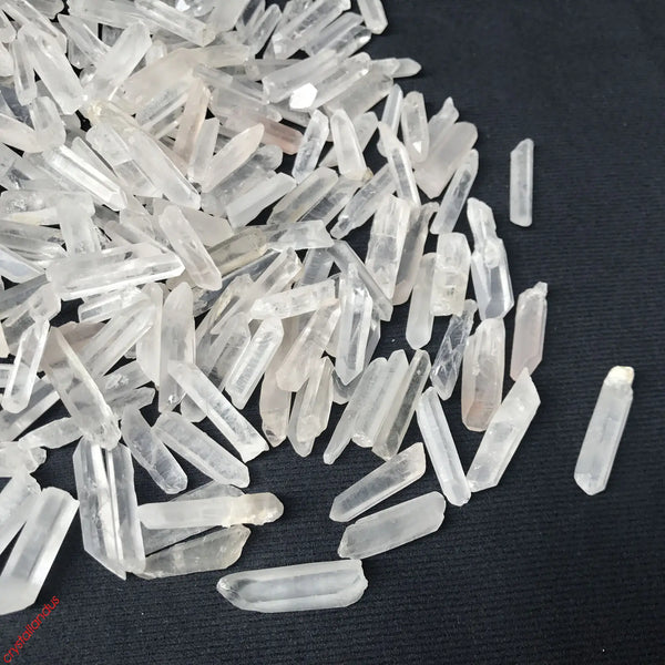 Clear Lemurian Seed Chips-ToShay.org