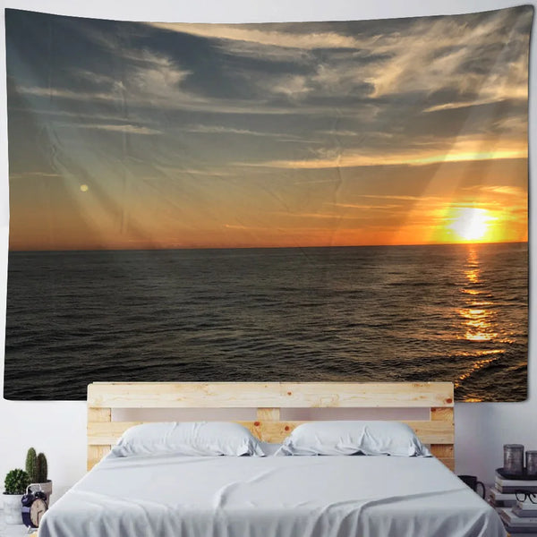 Seaside Sunset Tapestry-ToShay.org