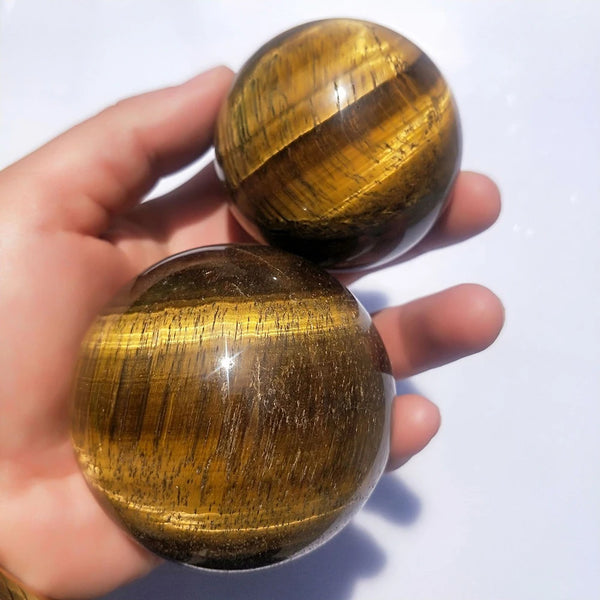 Yellow Tiger Eye Ball-ToShay.org