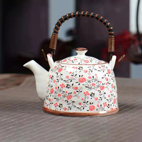 Glaze Porcelain Tea Pot-ToShay.org