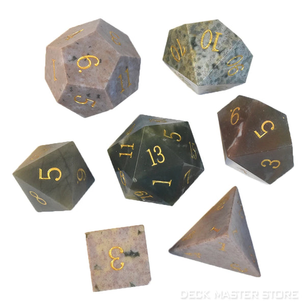 Crystal Platonic Solid Dice-ToShay.org