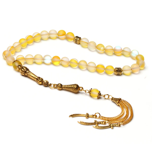 Yellow Prayer Beads-ToShay.org