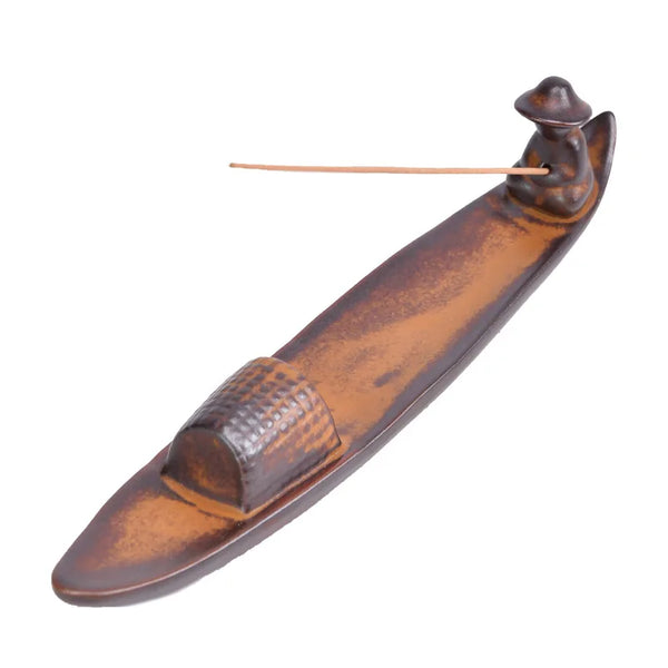 River Boat Incense Stick Holder-ToShay.org