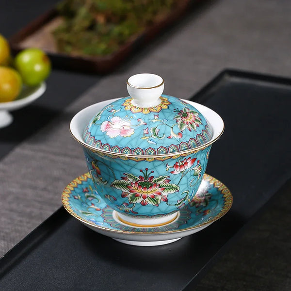 Gaiwan Ceramic Tea Bowls-ToShay.org