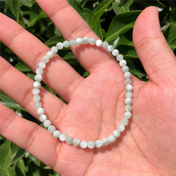 Green Angelite Larimar Bracelet-ToShay.org