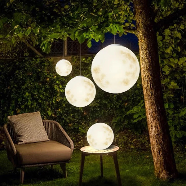 Moon Lawn Lamp-ToShay.org