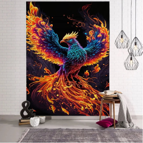 Phoenix Rising Tapestry-ToShay.org