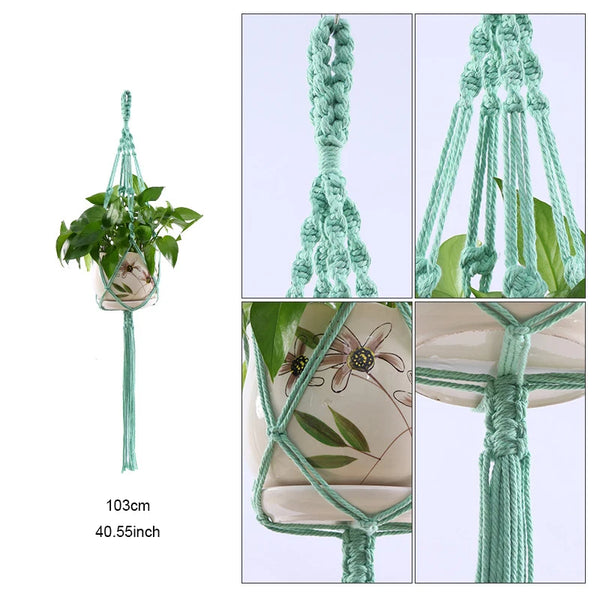 Macrame Plant Baskets-ToShay.org