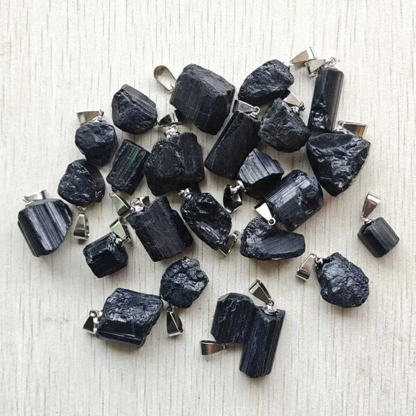 Black Tourmaline Pendants-ToShay.org