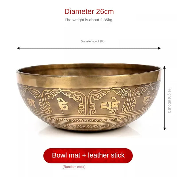 Tibetan Bronze Singing Bowl-ToShay.org