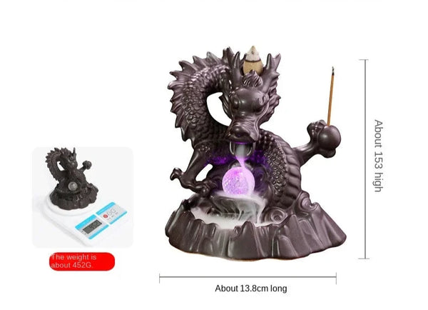 Dragon Backflow Incense Burner-ToShay.org