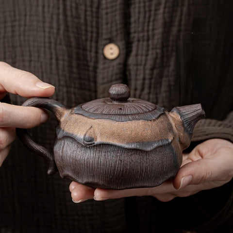 Rust Glaze Clay Tea Pot-ToShay.org