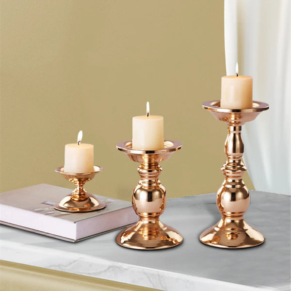 Gold Candle Stand-ToShay.org