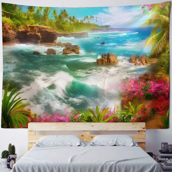 Seascape Art Tapestry-ToShay.org