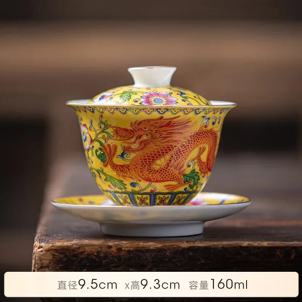 Gaiwan Ceramic Tea Tureen-ToShay.org