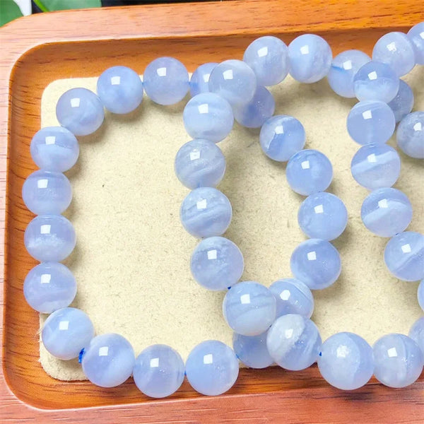 Blue Lace Agate Bracelet-ToShay.org