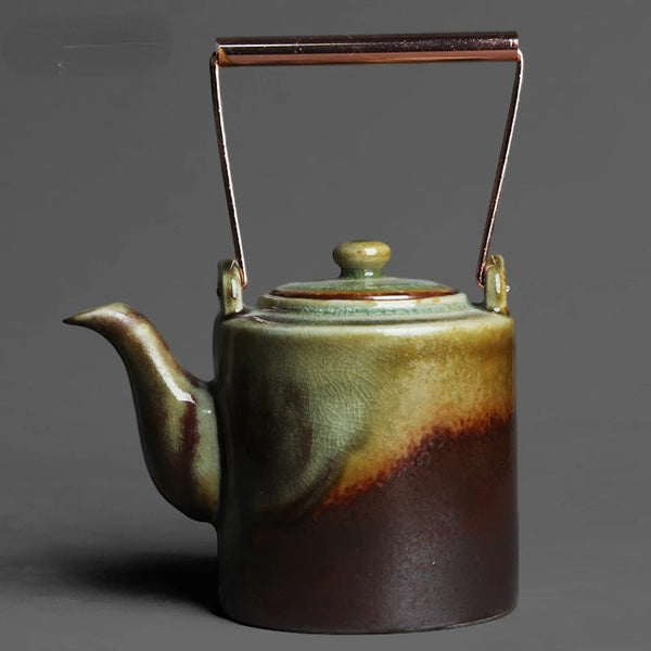 Glazed Ceramic Teapot-ToShay.org