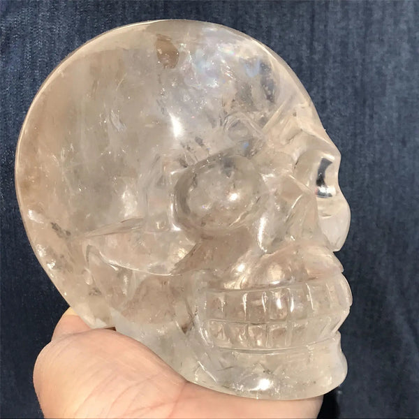 Clear Quartz Crystal Skull-ToShay.org