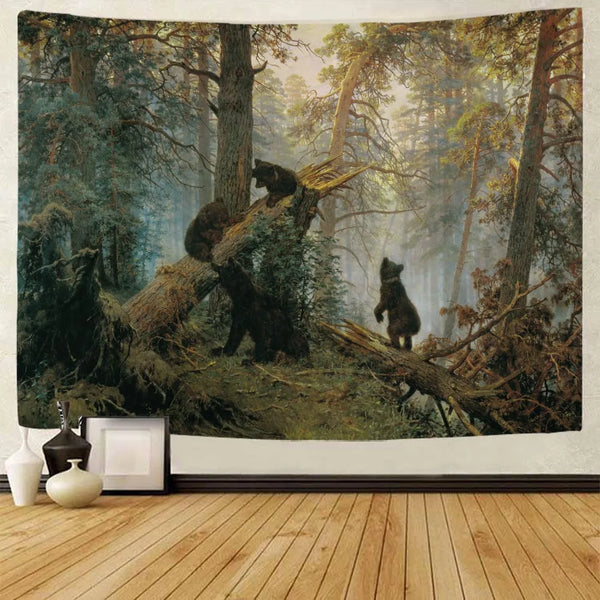 Jungle Animals Tapestry-ToShay.org