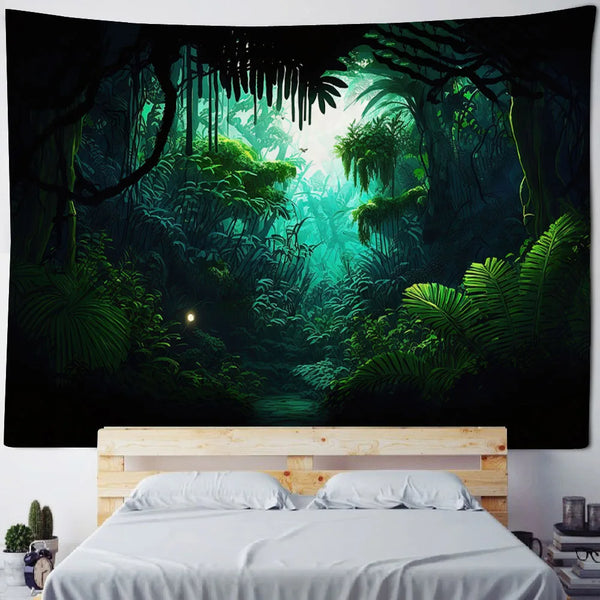 Tropical Rainforest Tapestry-ToShay.org