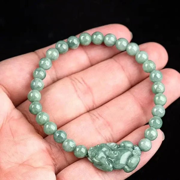 Green Jade Pixiu Bracelets-ToShay.org