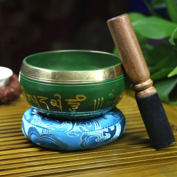 Blue Tibetan Singing Bowl-ToShay.org