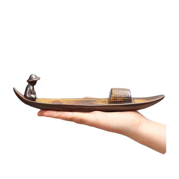 River Boat Incense Stick Holder-ToShay.org