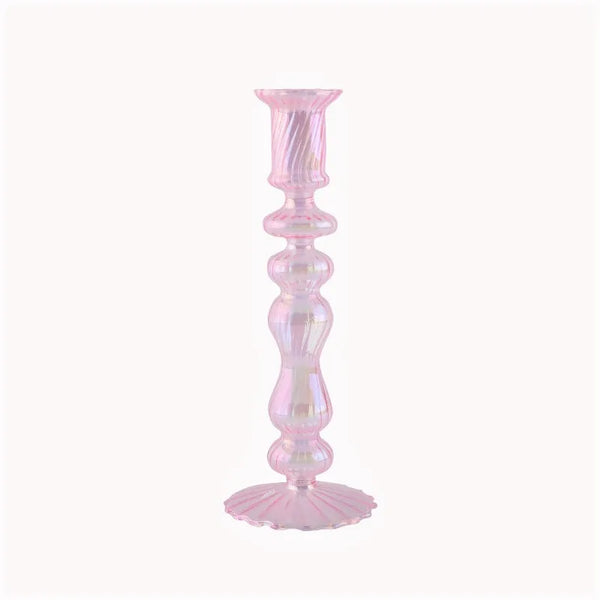 Glass Candlesticks-ToShay.org