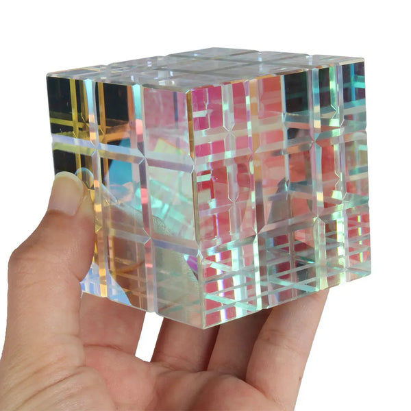 Clear Crystal Cube-ToShay.org