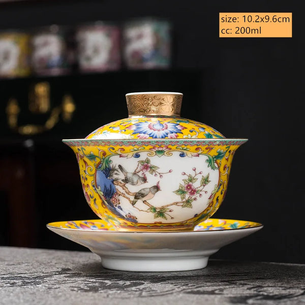 Gaiwan Ceramic Tea Tureen-ToShay.org