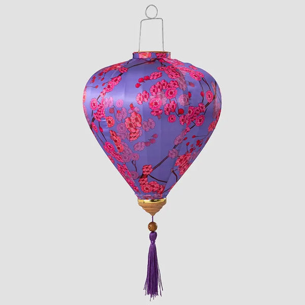 Flower Print Cloth Lantern-ToShay.org