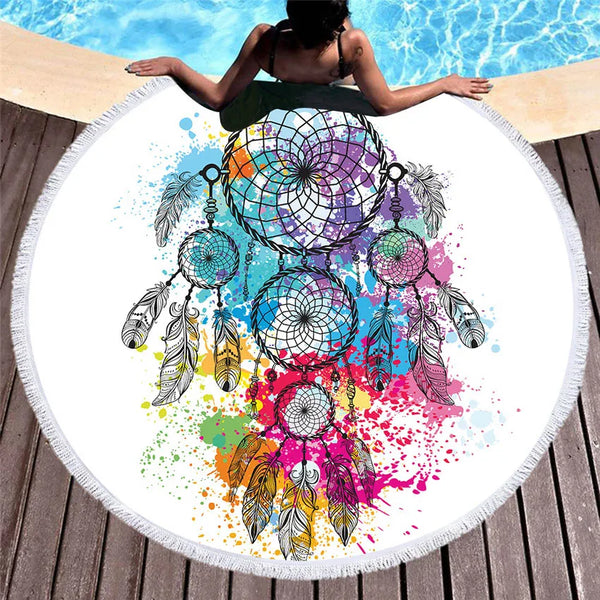 Dreamcatcher Beach Mats-ToShay.org