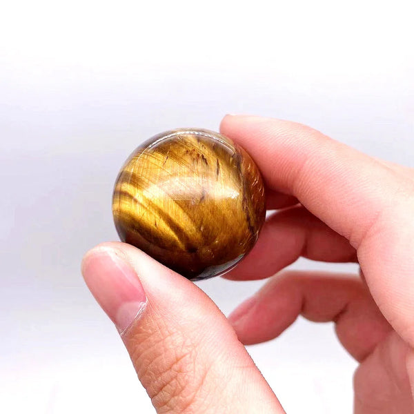 Yellow Tiger Eye Ball-ToShay.org