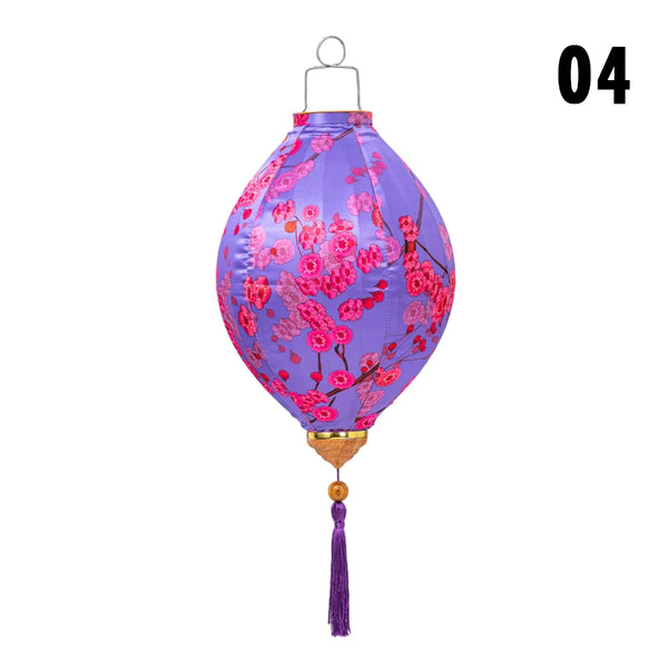 Flower Pattern Silk Lantern-ToShay.org