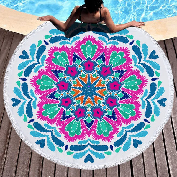 Mandala Beach Mat-ToShay.org