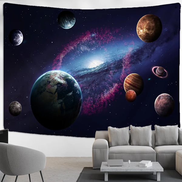 Solar System Planets Tapestry-ToShay.org