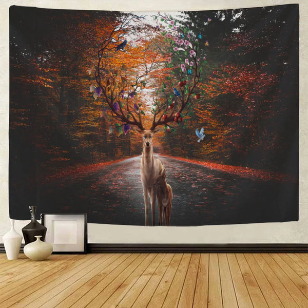 Jungle Animal Tapestry-ToShay.org