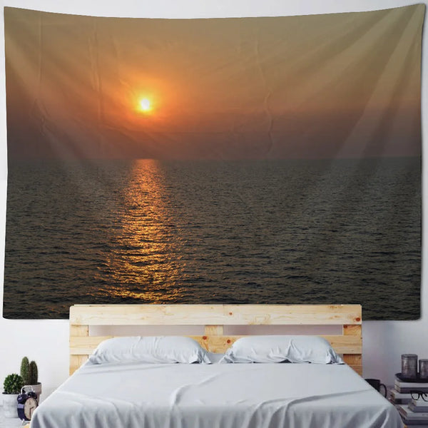 Seaside Sunset Tapestry-ToShay.org